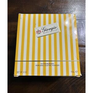 Giorgio Beverly Hills EXTRAORDINARY PERFUMED Dusting Powder 6oz